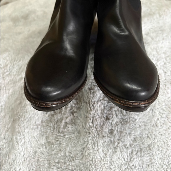 Dries Van Noten Black Leather Boots - Picture 4 of 15